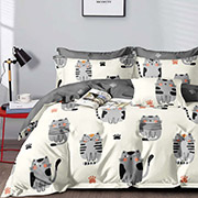 Постільна білизна Розумні кошенята 101451 бязь-люкс Selena
