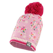 В'язана дитяча шапка FLAKE Huppa 80510000 рожева