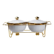 Марміт круглий 2х1.5 л Yiwu HP1040