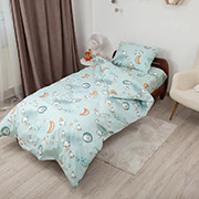 Подростковое постельное белье Soft Dreams бязь Мятные сны ТЕП