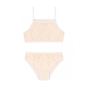 Комплект білизни для дівчинки Бембі KP267 св.жовтий