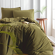 Комплект постільної білизни SoundSleep Stonewash Adriatic Оливковий