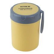 Ланчбокс круглый 450 мл Kite K23-187-1 желтый