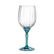 Келих для червоного вина 540мл Florian Lucent Blue Bormioli Rocco блакитна ніжка