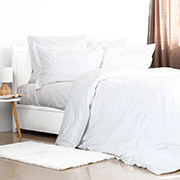 Постільна білизна Grace Jacquard Optical White сатин-жаккард ТЕП