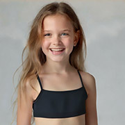 Топ для дівчинки 3513116чр кулір Татошка чорний