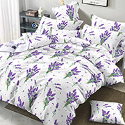 Постільна білизна Лавандовий ранок 505139 фланель Selena