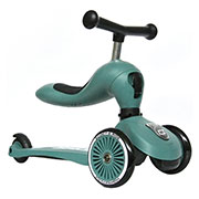 Самокат Scoot and Ride Highwaykick-1 сіро-зелений до 3 років, 20кг SR-160629-FOREST