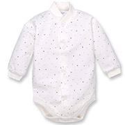 Боді для дівчинки 1402251точ футер Татошка молочний з принтом