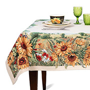 Скатертина гобеленова з тефлоновим просоченням Український краєвид Villa Grazia Premium