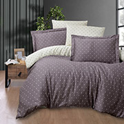 Постільна білизна Point Lilac сатин-люкс First choice