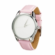 Годинники ZIZ Мінімалізм рожевий, срібло - другий ремінець в подарунок 4600162