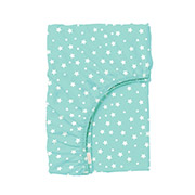 Простирадло на гумці Mint Starfall ранфорс Cosas висота 20 см