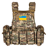 Плитоноска Тип-5 з бічним захистом 2E камуфляж