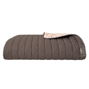 Покривало з мікрофібри Стиль Люкс Ideia 8-13499 шоколад, бежева