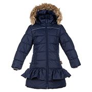Зимове термопальто для дівчаток WHITNEY Huppa 12460030 синє