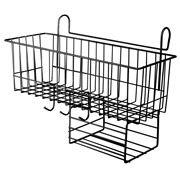 Органайзер навісний 39х18х25.5 см Raum Ringel RG-002b чорний