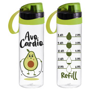 Пляшка для води спортивна 0,75 л PC-Avocardio Herevin 161670-050