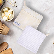 Прихватка кухонна 702 White дак-вафля Mirson