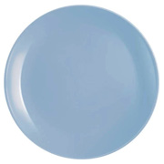Тарелка обеденная круглая 25см Luminarc Zelie Light Blue Q3441