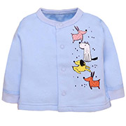 Кофта 0402302блк футер Татошка блакитний