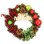Венок 35 см Счастливое Рождество Yes! Fun 904393