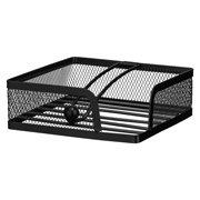 Серветниця 18.4х18.2х5.7 см Midori Ardesto AR0924B чорна