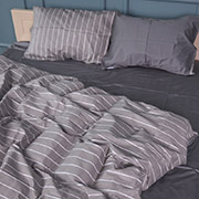 Постільна білизна 22-1423 Thin Stripe сатин MirSon