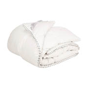 Ковдра пухова в батистовими тику Iglen 100% білий пух