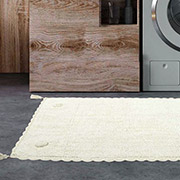 Килимок у ванну кімнату Calla Irya ekru молочний