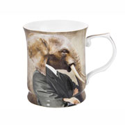 Кружка порцеляновий 400 мл Слон Lefard 924-624