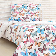 Постільна білизна 40-1095 Blue бязь-gold Nostra