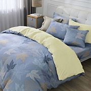 Постільна білизна Кленові листочки 101218 бязь-люкс Selena