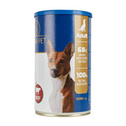 Корм ​​полнорационный для взрослых собак Кусочки в соусе с телятиной 1240 г Premium Pet 4820255192277