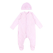 Комплект для девочки КП297 трикотаж-рубчик Bembi 900-светло-розовый