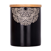 Банка для продуктів 500 мл Kora Limited Edition JH6009-5 чорна