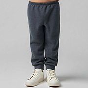 Штани для хлопчика 1822223тмл футер з підчосом Татошка сірий меланж