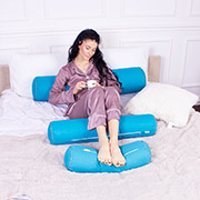 Подушка-валик 8577 Naturale Line 17-4735 Caterina бязь полістирол MirSon