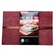 Набір серветок під гаряче 6 предметів 30х45 см Kamille 1040