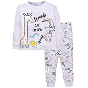 Піжама 0106302сзв інтерлок Татошка сірий меланж