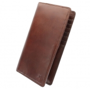 Мужской кожаный купюрник Visconti TSC-45 с RFID Carrara tan