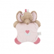 Nattou М'яка іграшка-подушка слоник Розі 24см 655088