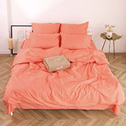 Постільна білизна SS-3030 сатин-страйп LeLIT оранжевий