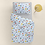 Підліткова постільна білизна Space CS22 ранфорс Cosas простирадло на гумці