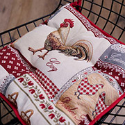 Гобеленова подушка на стілець Добробут Прованс