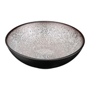 Тарілка супова 18 см Bolzano Ardesto AR2918BB чорно-коричнева