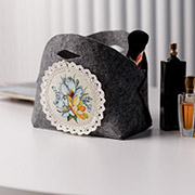 Декоративний кошик для зберігання Primavera фетр Прованс