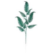 Гілка декоративна 93 см Yes! Fun 974118 зелена глітер