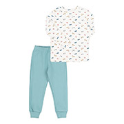 Піжама для хлопчика ПЖ57 рібана Бембі R01-бірюзовий