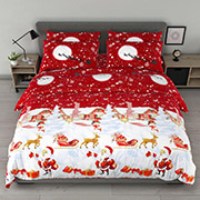 Постільна білизна Новорічна казка 101801 бязь-люкс Selena